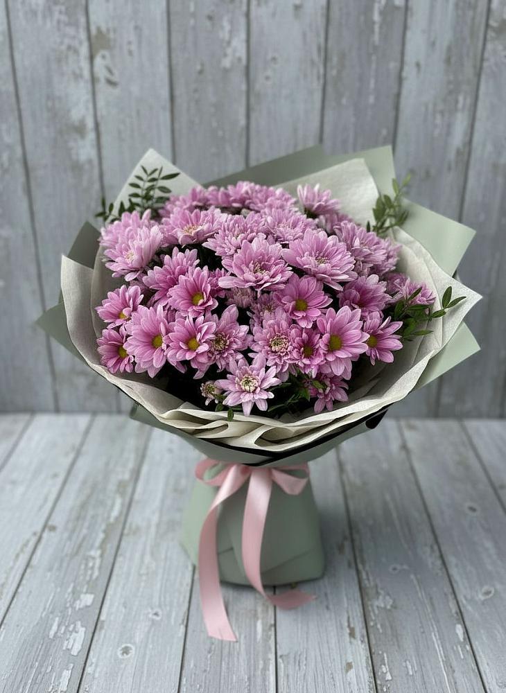 Букет цветов из: Хризантемы в Псебае