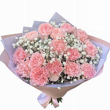 Букет цветов из:  Гвоздики #REPLACE_PRED# Псебае