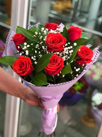 Букет цветов из: Розы в Псебае