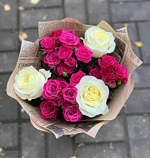 Букет цветов из:  Розы в Псебае