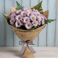 Букет цветов из:  Хризантемы #REPLACE_PRED# Псебае