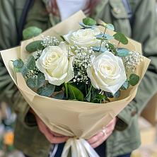 Букет Нежные грёзы в Псебае Букет цветов из: Розы в Псебае