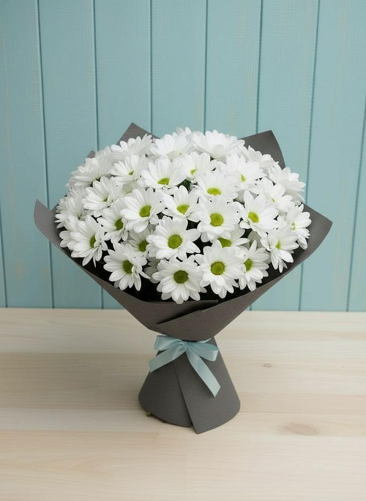 Букет цветов из: Хризантемы в Псебае