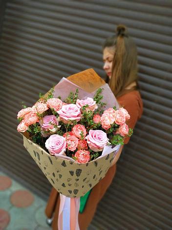 Букет цветов из: Розы в Псебае